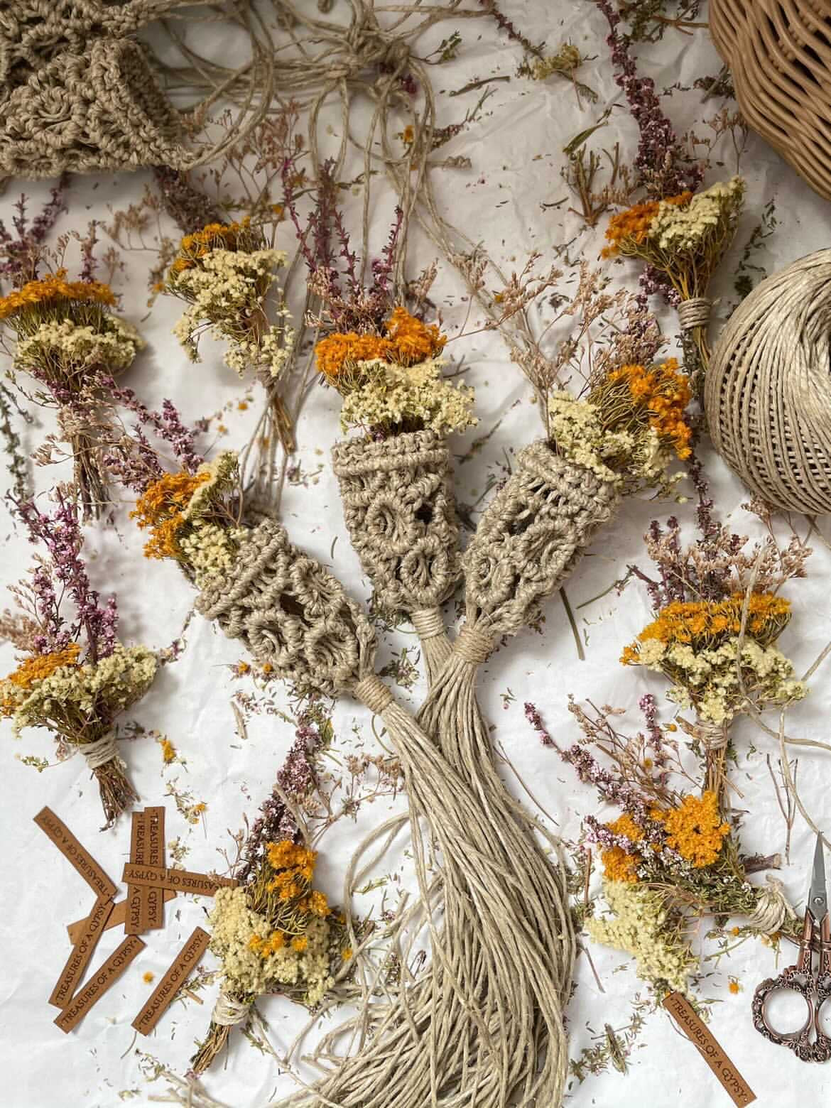 Macrame Flower Pod