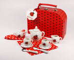 Tea Set - Lady Bug Porcelain