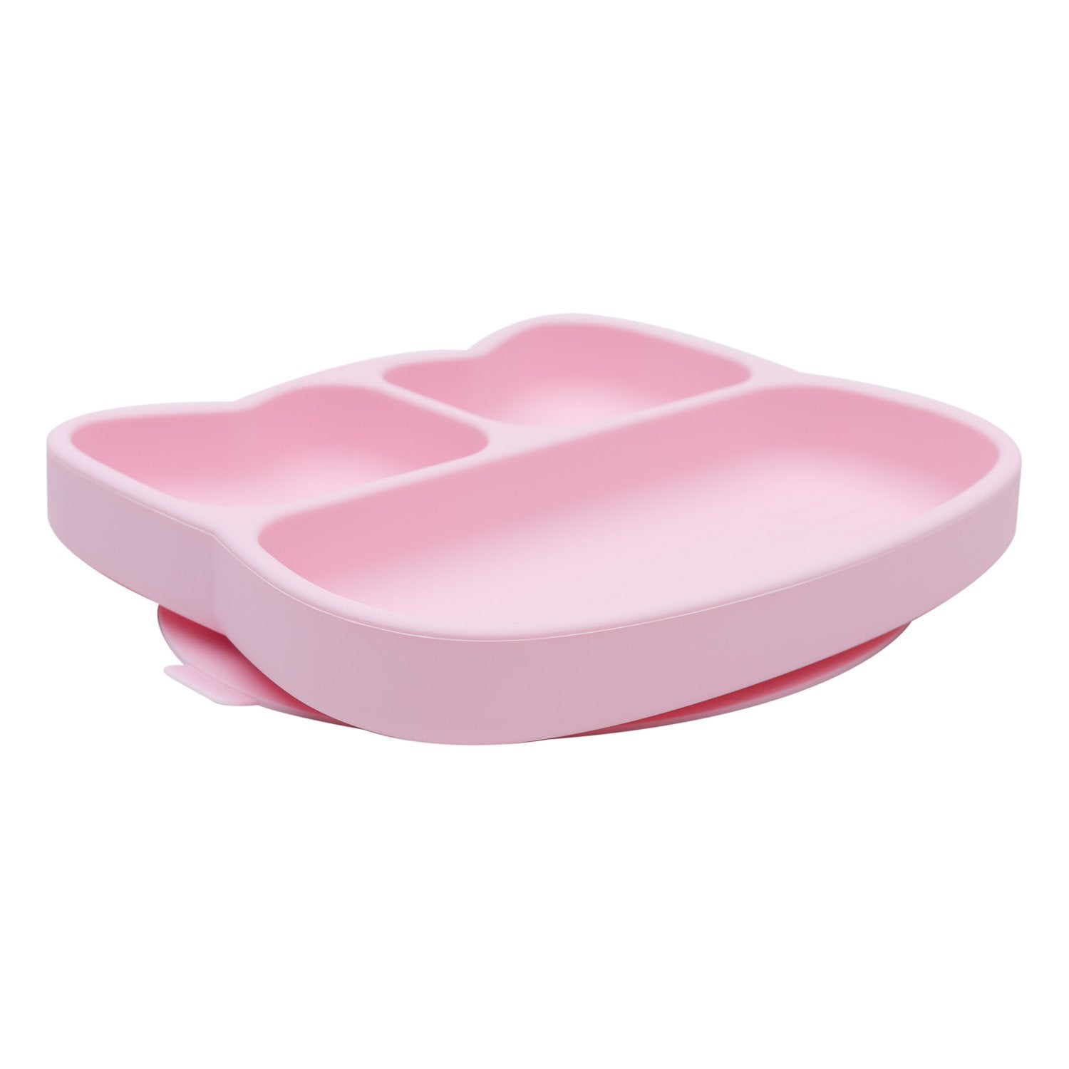 Cat Stickie Plate - Powder Pink