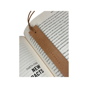 Leather Bookmarks - Assorted