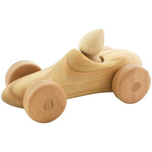 Wooden Car and Driver - Felix