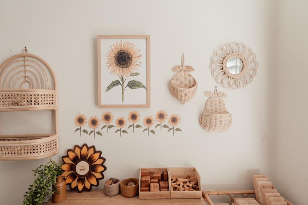 Wall Decals - Sunflower