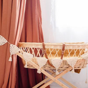 Crochet Baby Blanket - Cinnamon
