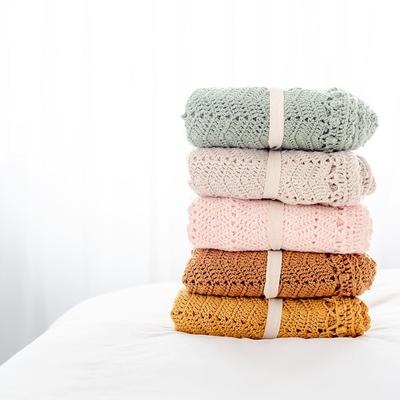 Crochet Baby Blanket - Peach