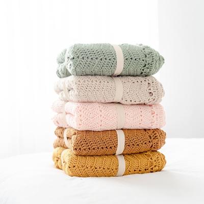 Crochet Baby Blanket - Cinnamon