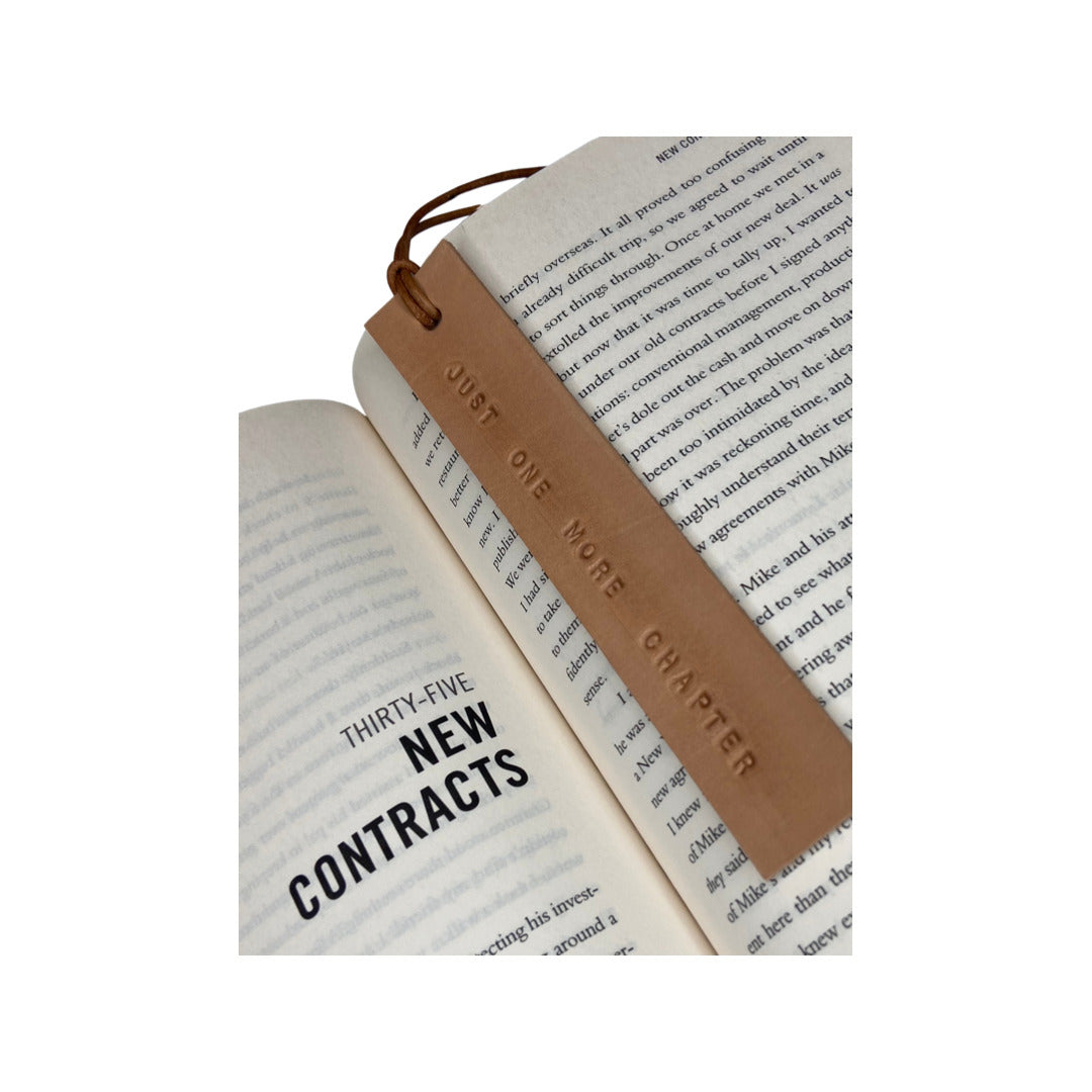 Leather Bookmarks - Assorted