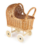 Wicker Dolls Pram