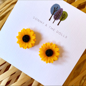 Sunflower Studs