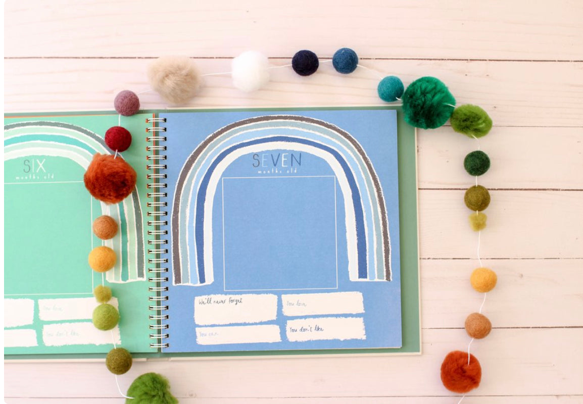 Little Rainbow Memory Book