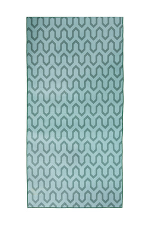 Sand Free Beach Towel - Green Sea - Small