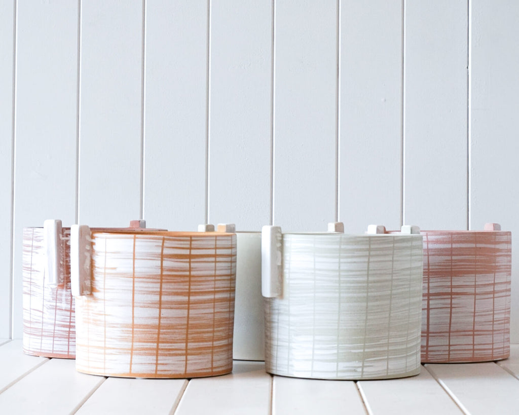 Ceramic Planter - Calais Rust