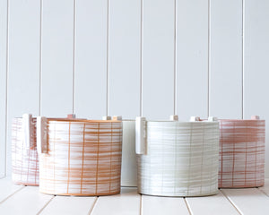 Ceramic Planter - Calais Rust