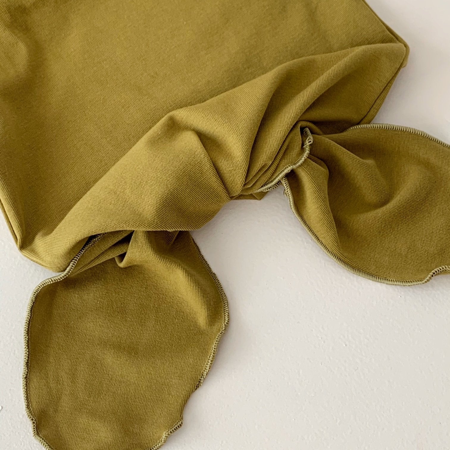 Kimono Knotted Gown & Top Hat - Olive