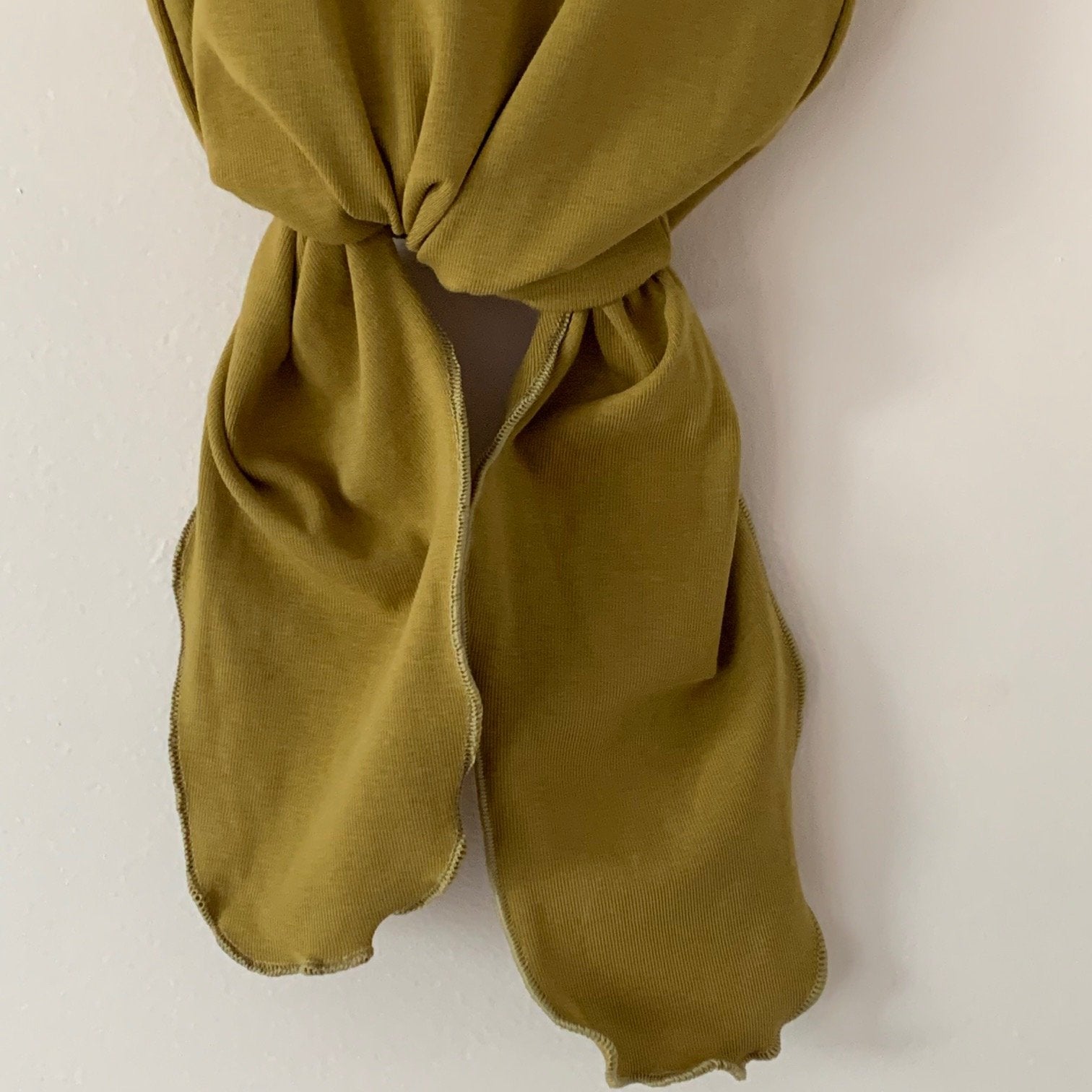 Kimono Knotted Gown & Top Hat - Olive