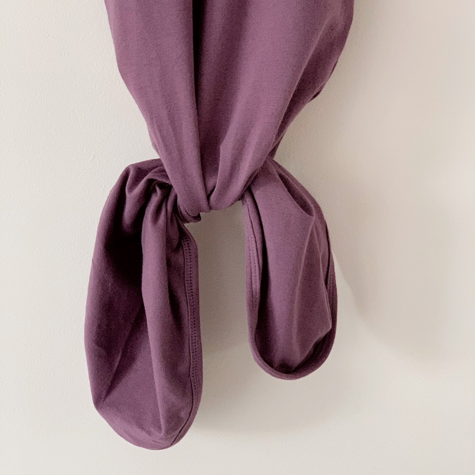Knotted Gown - Dusty Plum