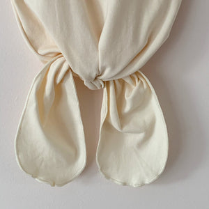 Kimono Knotted Gown & Top Hat - Ivory