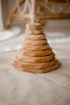 Natural Wooden Stacking Stones