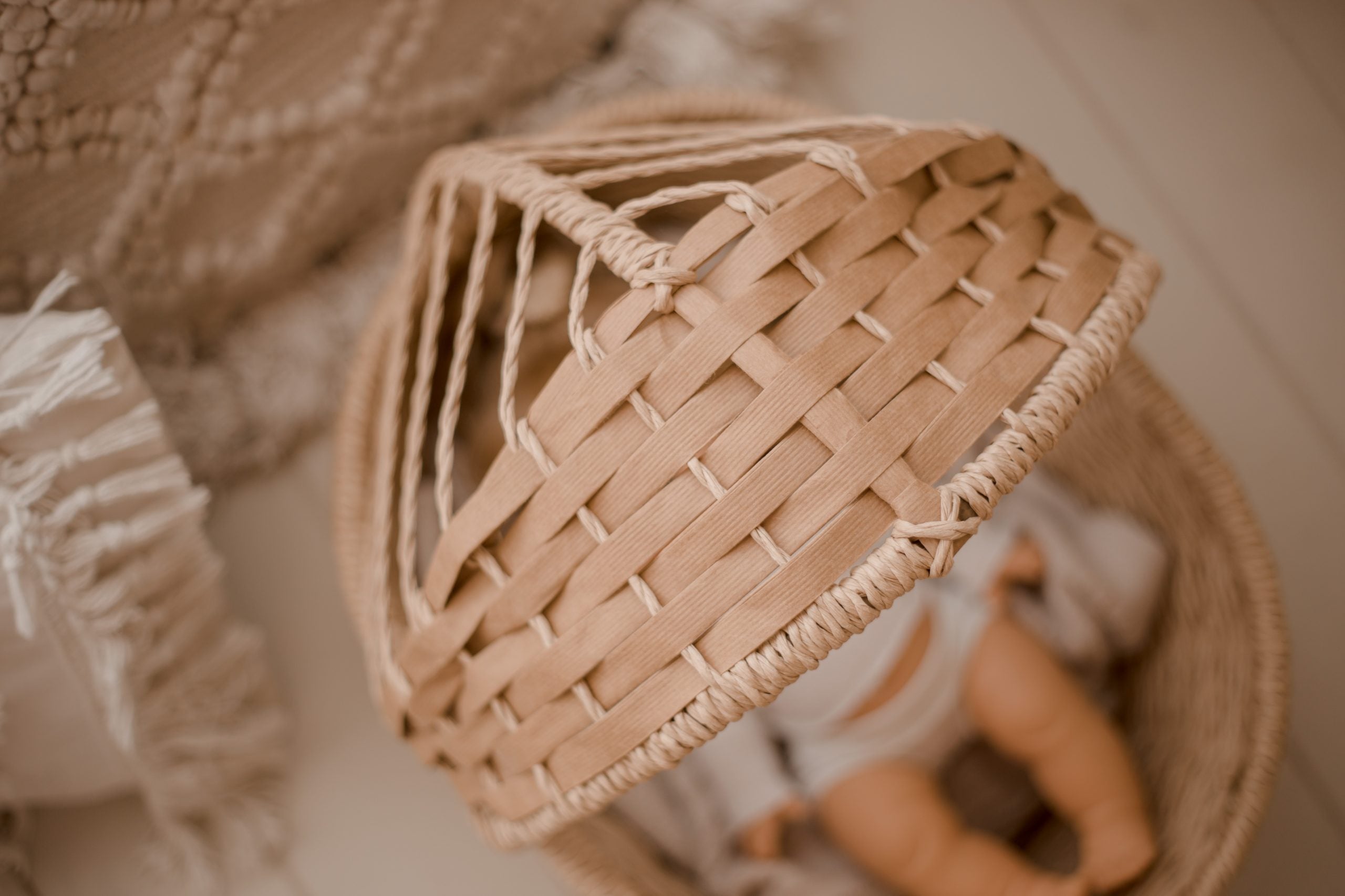 Jute Doll Cradle