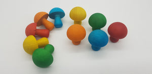Coloured Mushrooms