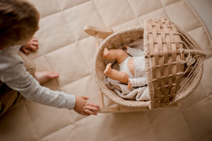 Jute Doll Cradle