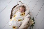 Organic Bamboo Swaddle - Sunny
