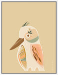 Framed Canvas - Kookaburra