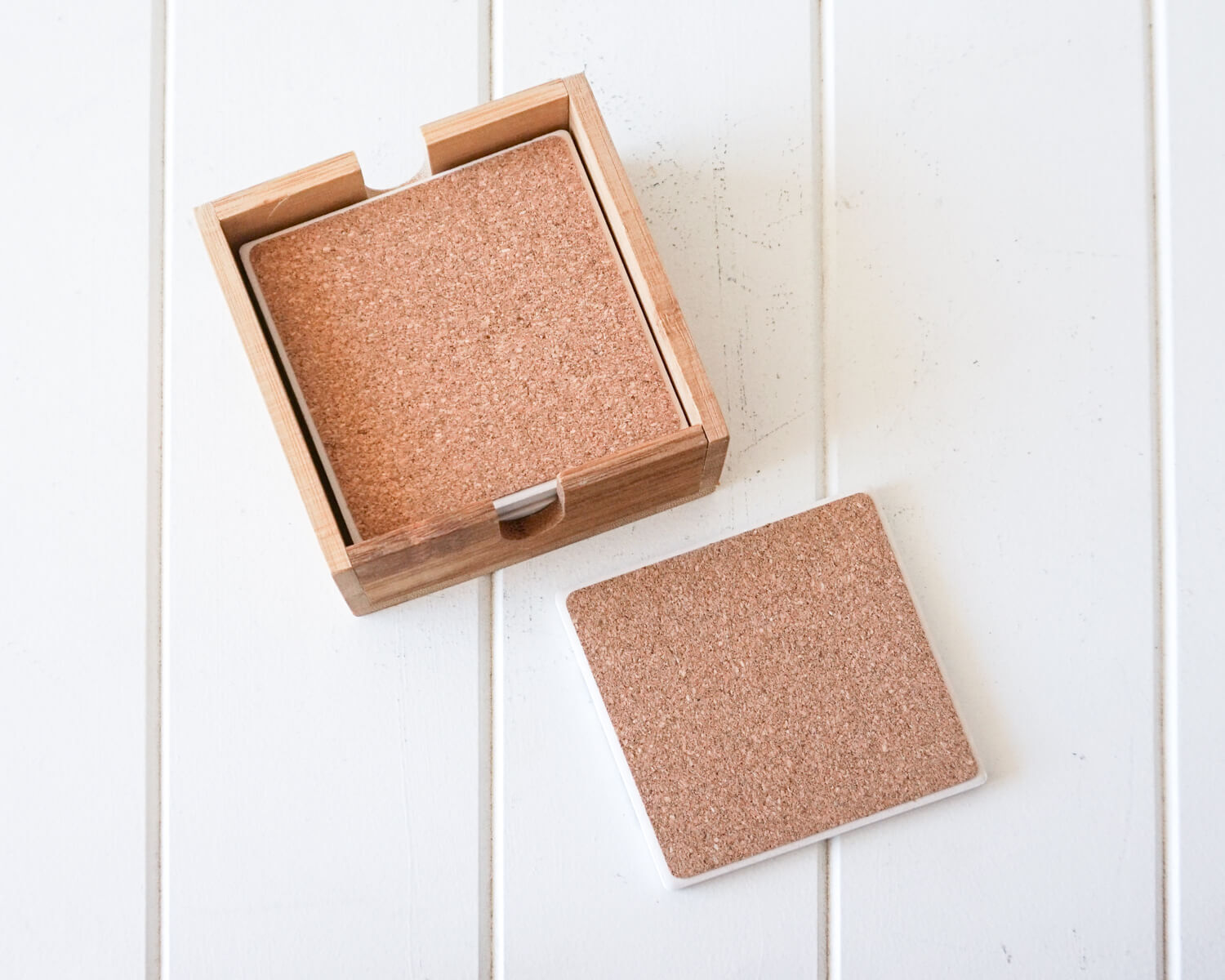 Ceramic Coaster Set of 4 - Auburn Cluster