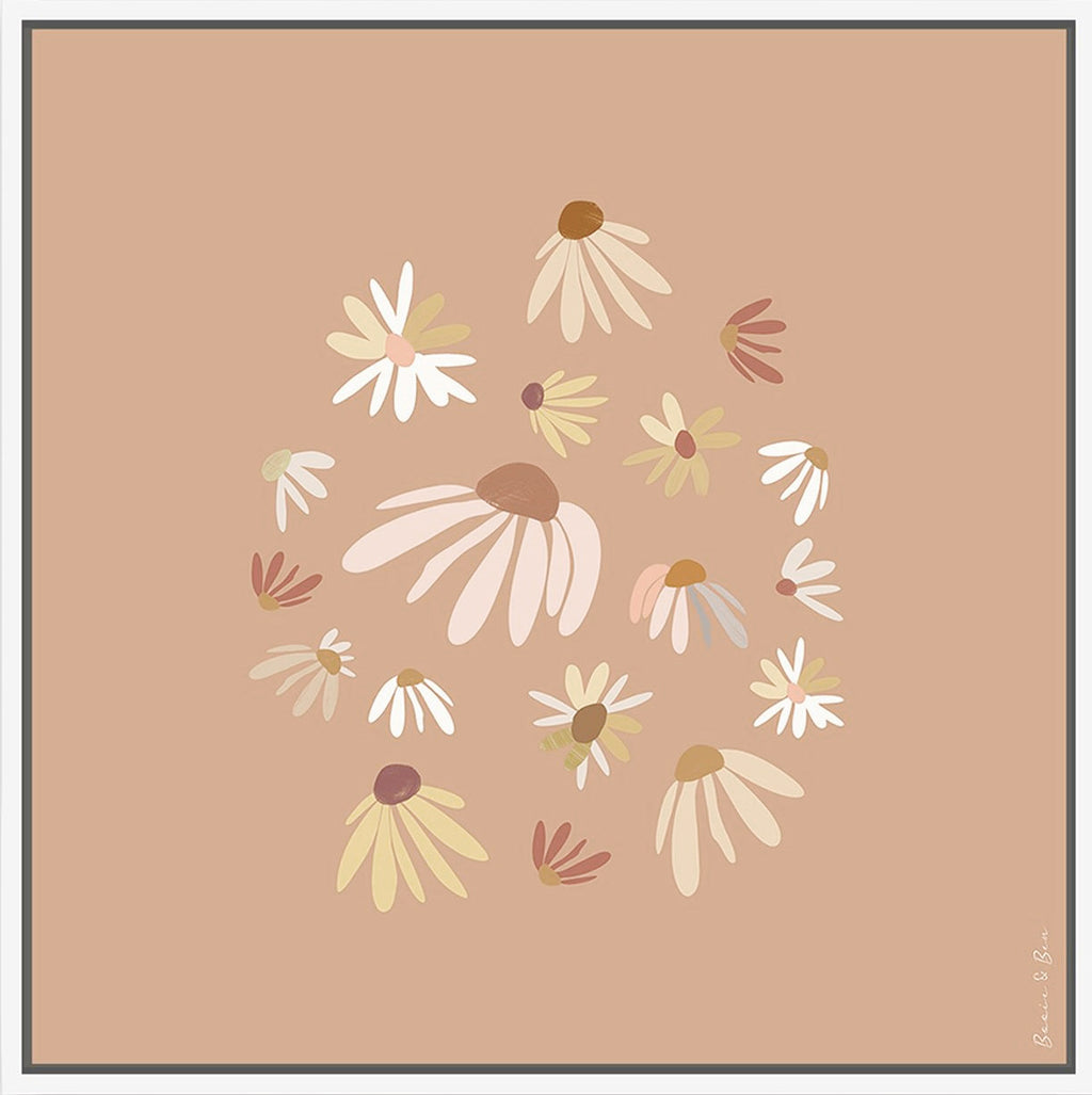 Framed Canvas - Cluster Auburn
