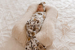 Goldie Blooms Bamboo Jersey Swaddle Wrap