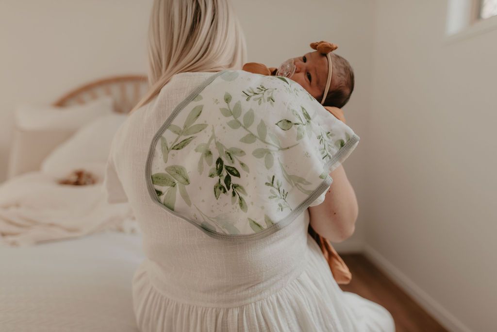 Burp Cloth - Evergreen
