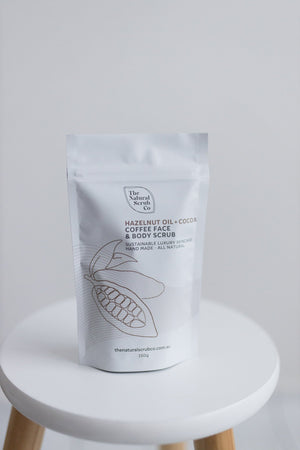 Coffee Face Scrub - Hazelnut + Cocoa