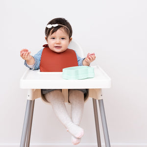 Catchie Bibs - Rust & Beige