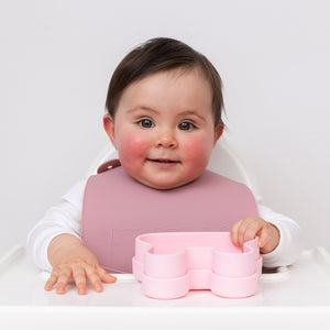 Catchie Bibs - Plum & Lilac