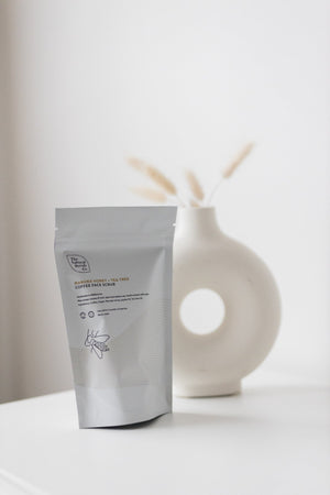 Coffee Face Scrub - Manuka Honey + Tea Tree