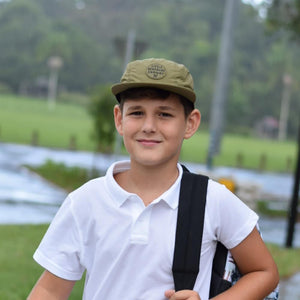 5 Panel Cap - Olive