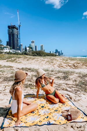 Sand Free Beach Towel - Boho Sun - Towel for 2