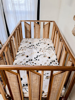 Golden Gum Bamboo Jersey Cot Sheet