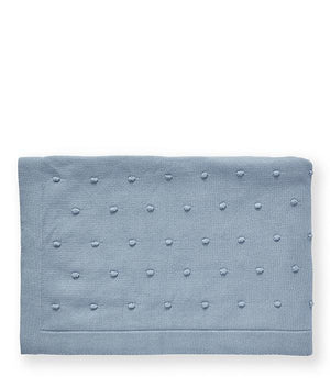 Bobble Blanket - Baby Blue