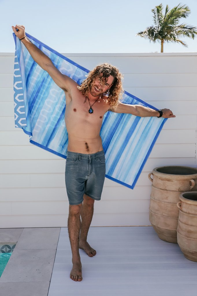 Sand Free Beach Towel - Ocean Mist - Standard Size