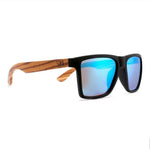 Forresters Black Sustainable Sunglasses - Blue Polarised Lens