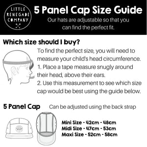 5 Panel Cap - Milk