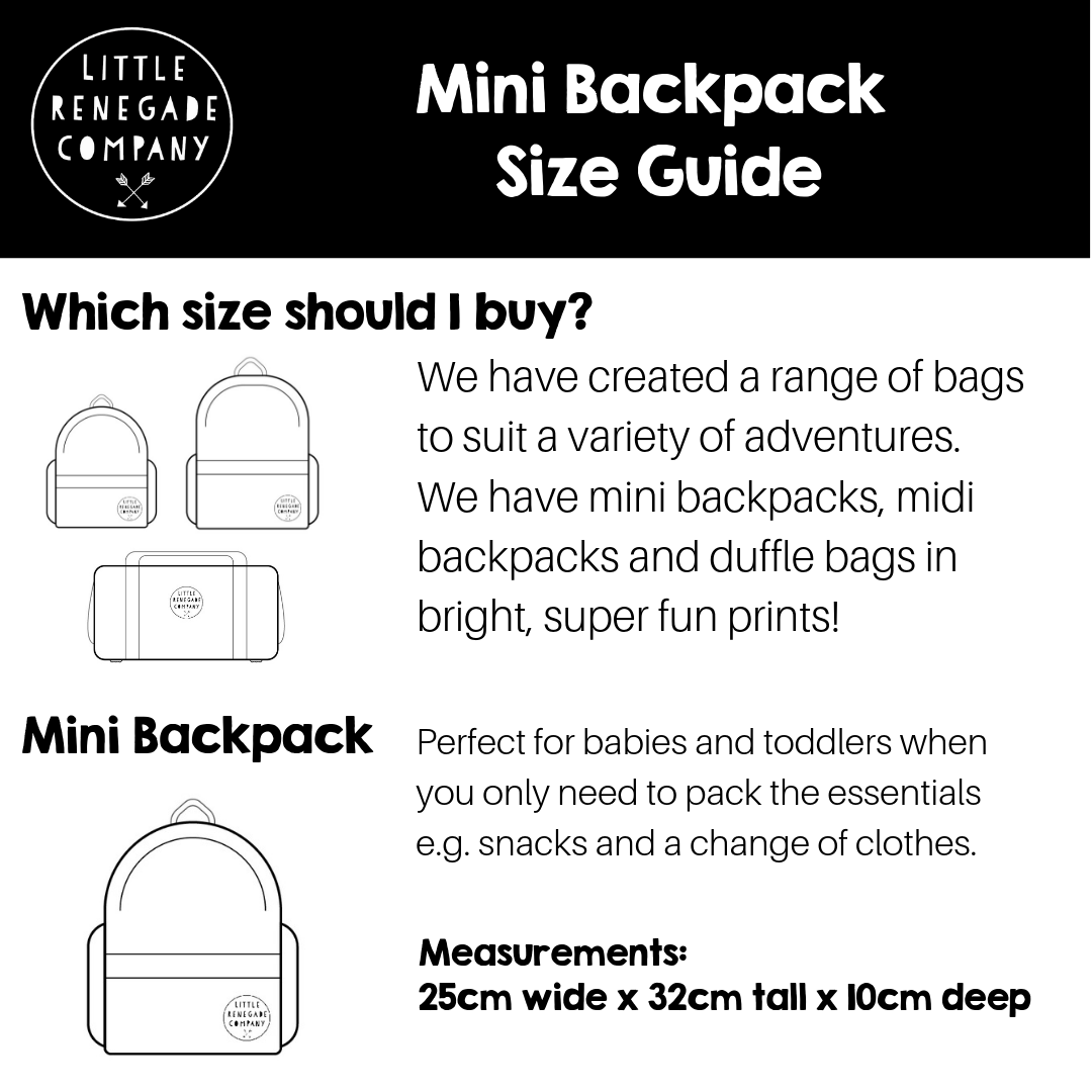 Backpack (Mini) - Sparkles Unicorn