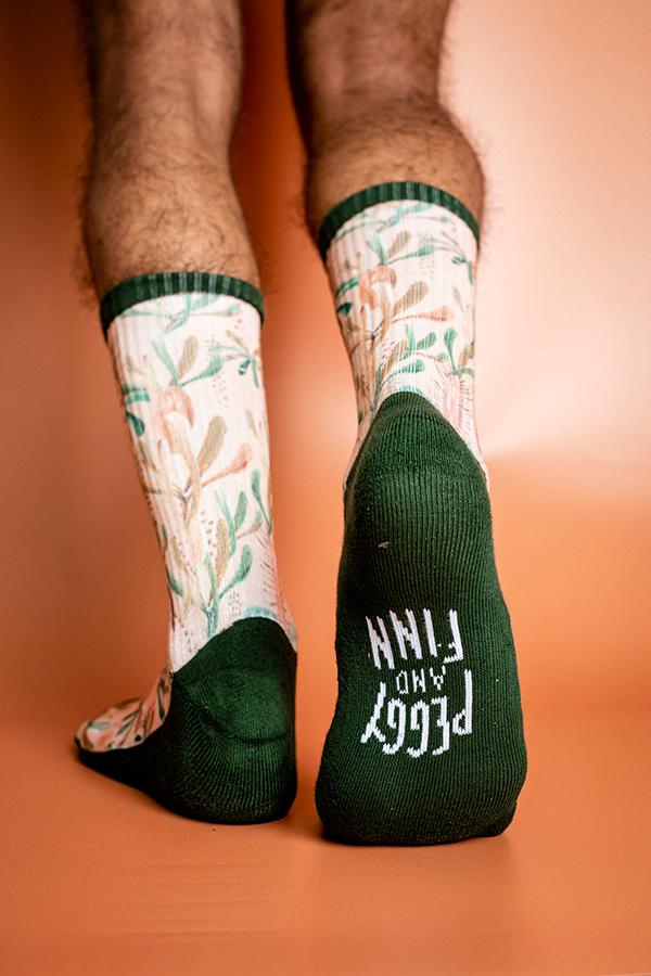 Socks - Grass Tree Nude