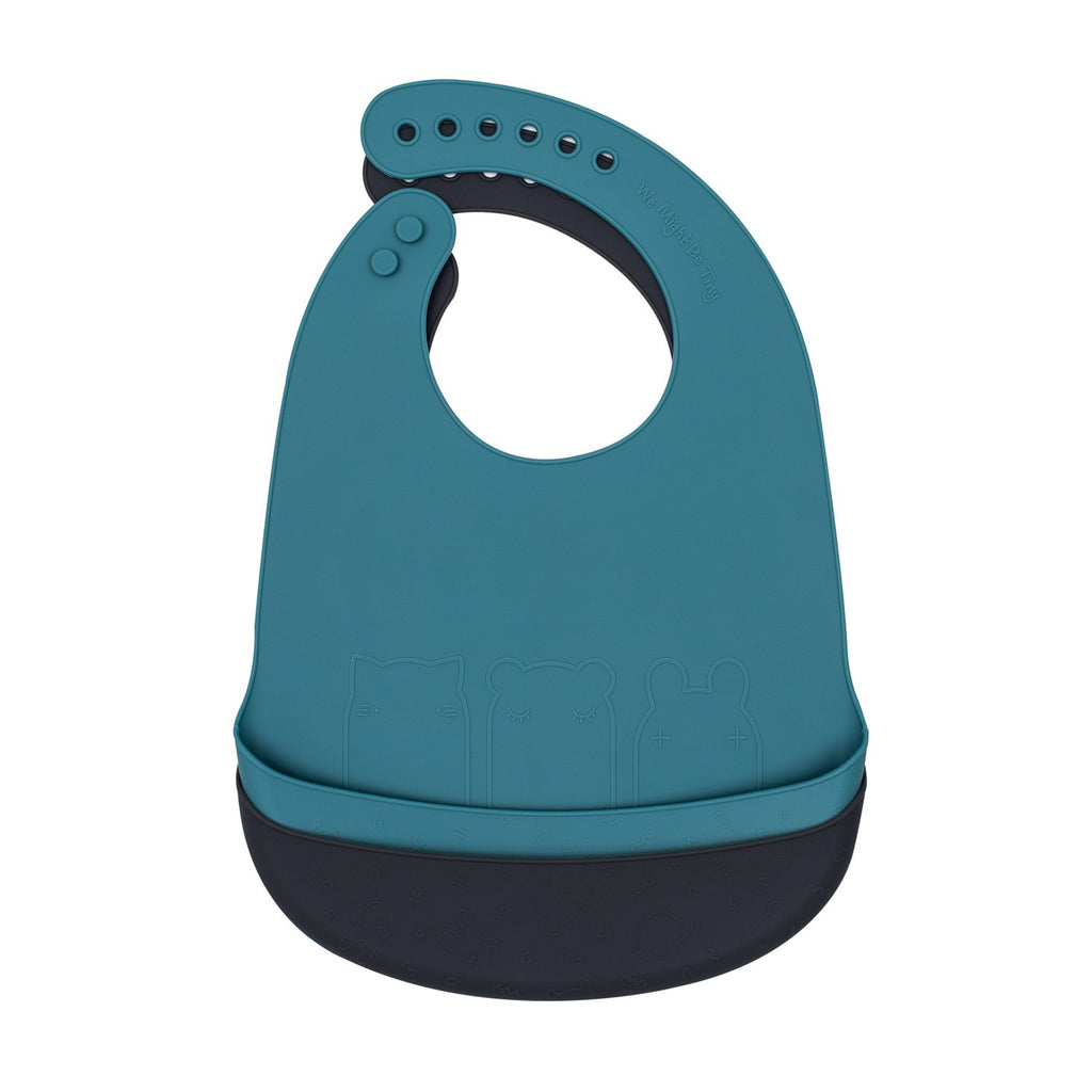 Catchie Bibs - Blue Dusk & Charcoal