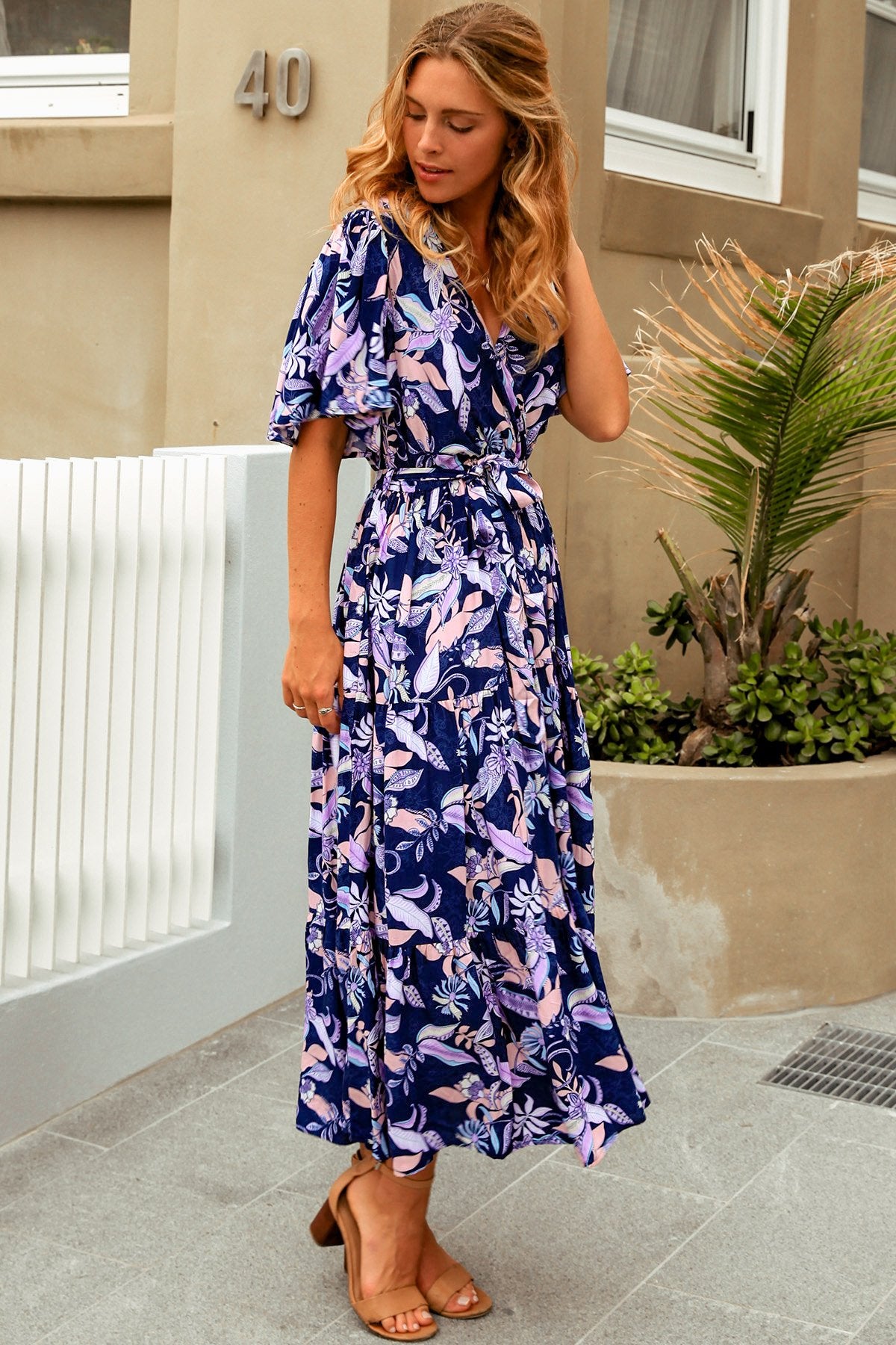 Wrap Maxi Dress - Beatrice