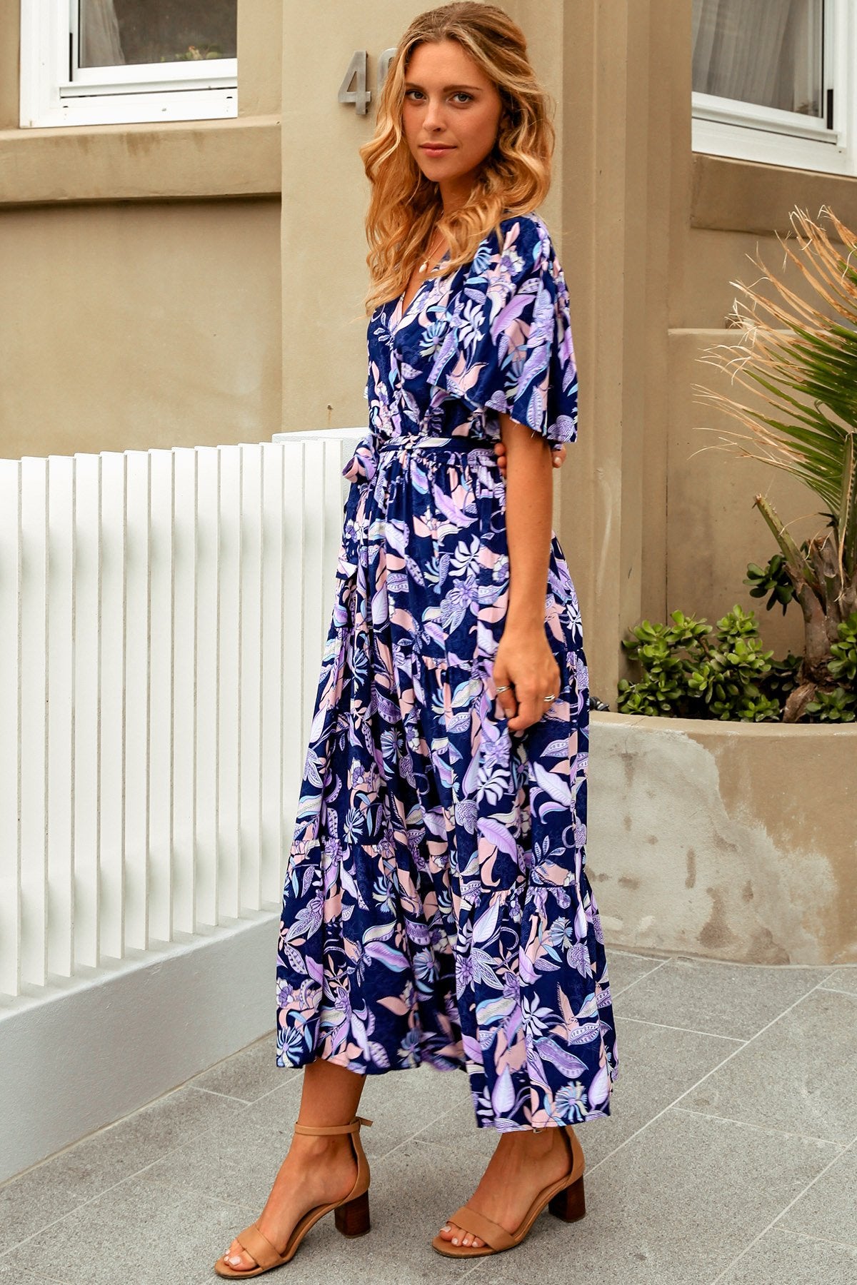 Wrap Maxi Dress - Beatrice