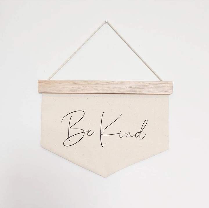 Be Kind Wall Banner