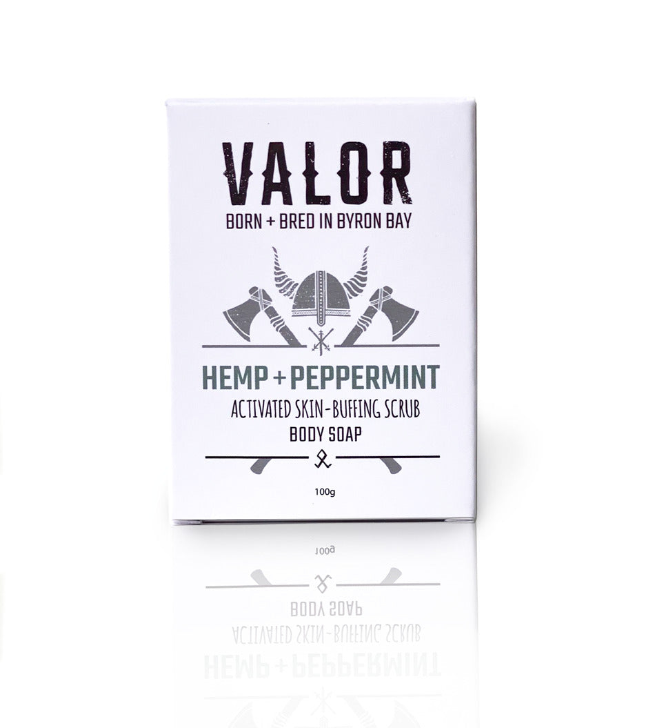 Peppermint and Activated Hemp Workers Soap