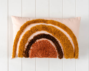 Rainbow Lumbar Cushion - Desert