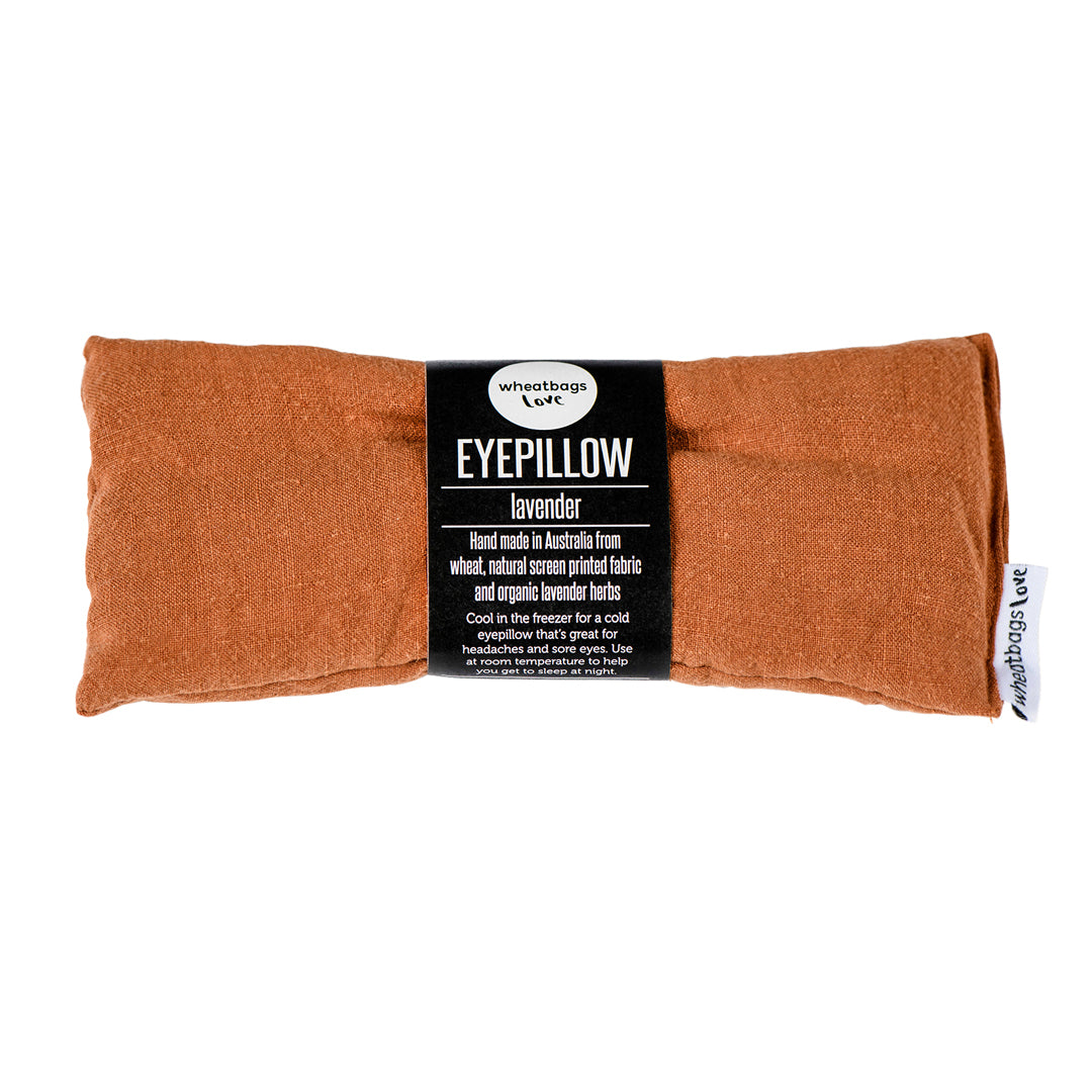 Eyepillow - Copper Luxe Linen